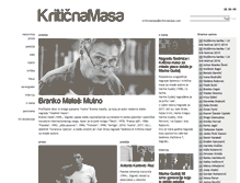 Tablet Screenshot of kriticnamasa.com